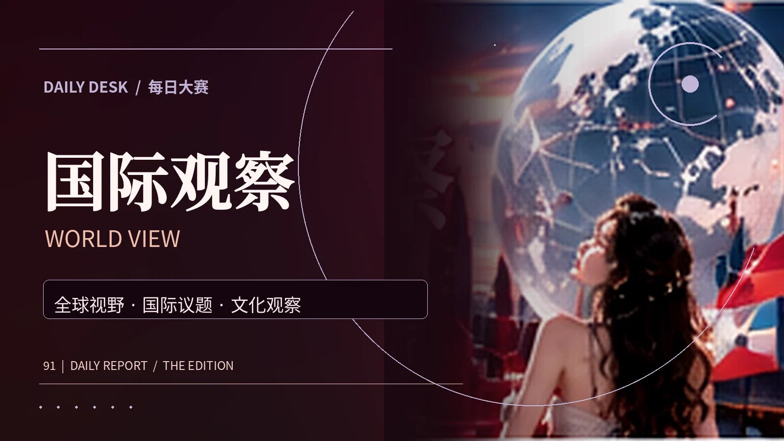 环球视角主题画面